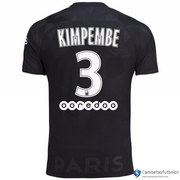 Camiseta Paris Saint Germain Tercera equipo Kimpembe 2017-18